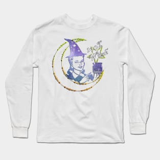 Witch Funny Witch Quote and Graphic Moon, Star & Quote Halloween Funny Halloween gift Long Sleeve T-Shirt